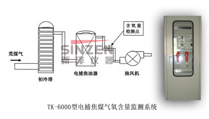 TK-6000型電捕焦煤氣氧含量分析系統
